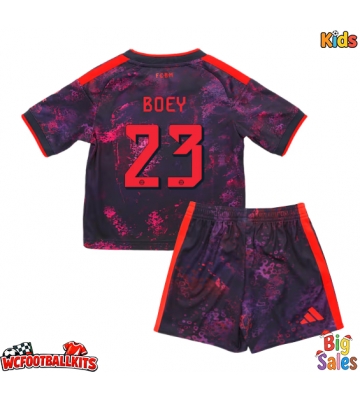 Bayern Munich Sacha Boey #23 Replica Third Stadium Kit for Kids 2026-27 Short Sleeve (+ pants)